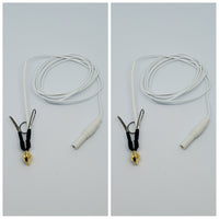 Gold Cup Ear Clip Electrode (Choose One or Two Earclips)