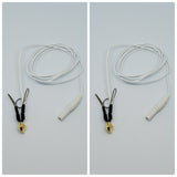 Gold Cup Ear Clip Electrode (Choose One or Two Earclips)